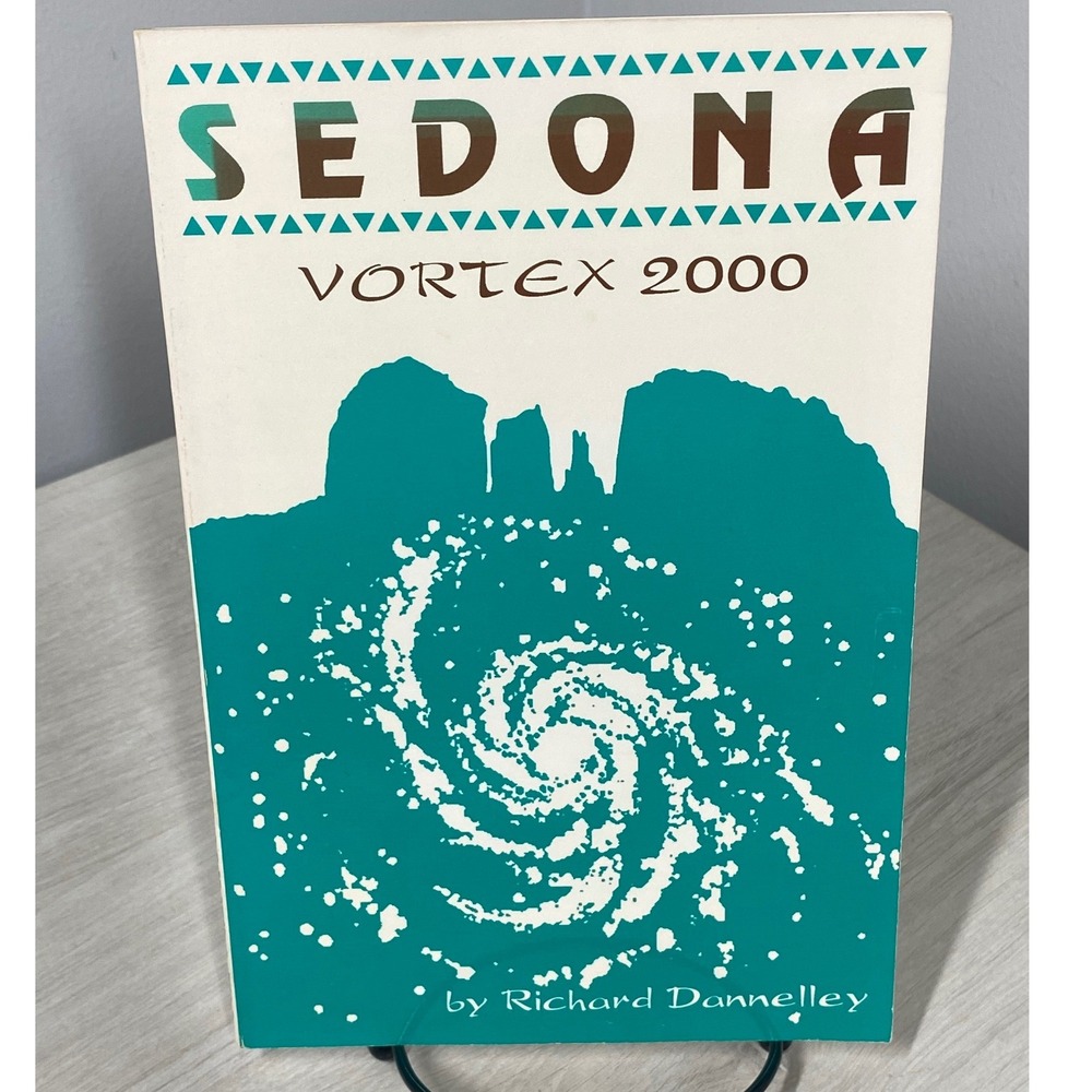Sedona Vortex 2000 Richard Dannelley SIGNED First Edition Author UFO Paperback